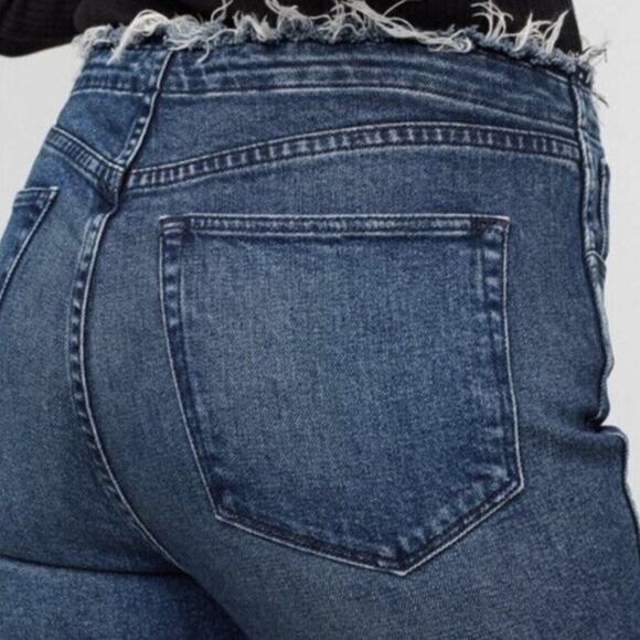 3x1 NYC Frayed Edge Shelter Slim Jeans in Tin Coo - Picture 2 of 10